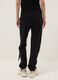 Multicolour striped cotton blend jogger trousers, regular fit with logo_2