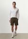White long-sleeve polo in pure organic cotton piqu&eacute;, regular fit_1