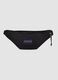 Black bum bag with adjustable belt_0