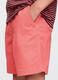 Orange shorts in stretch cotton_3