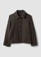 Brown wool and viscose-blend regular-fit blazer_0