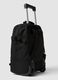Black trolley bag with shoulder straps and telescopic handle_2