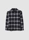 Black checked pure cotton regular-fit shirt for boys_3