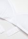Girls' white stretch cotton triangle bra_2