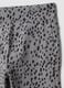 Grey skinny stretch organic cotton treggings for girls_2