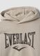 Beige cotton-blend hoodie with logo for boys_4