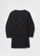 Black Denim Dress with Buttons Gap_6
