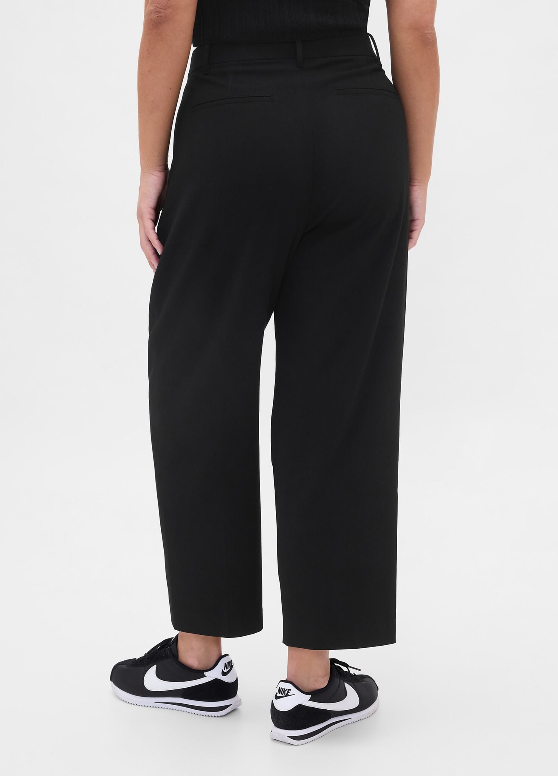 Stretch Black Trousers