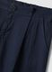 Blue stretch cotton trousers_5