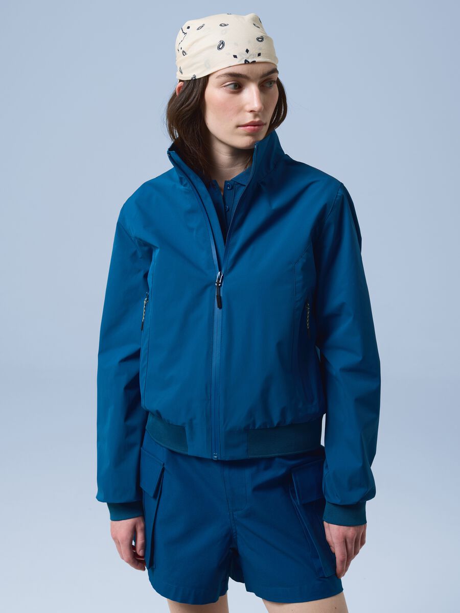 ALTAVIA SAILING blue windproof sports jacket with zip_0