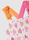 Baby girls&rsquo; multicoloured dress in 100% cotton with wide fit_2