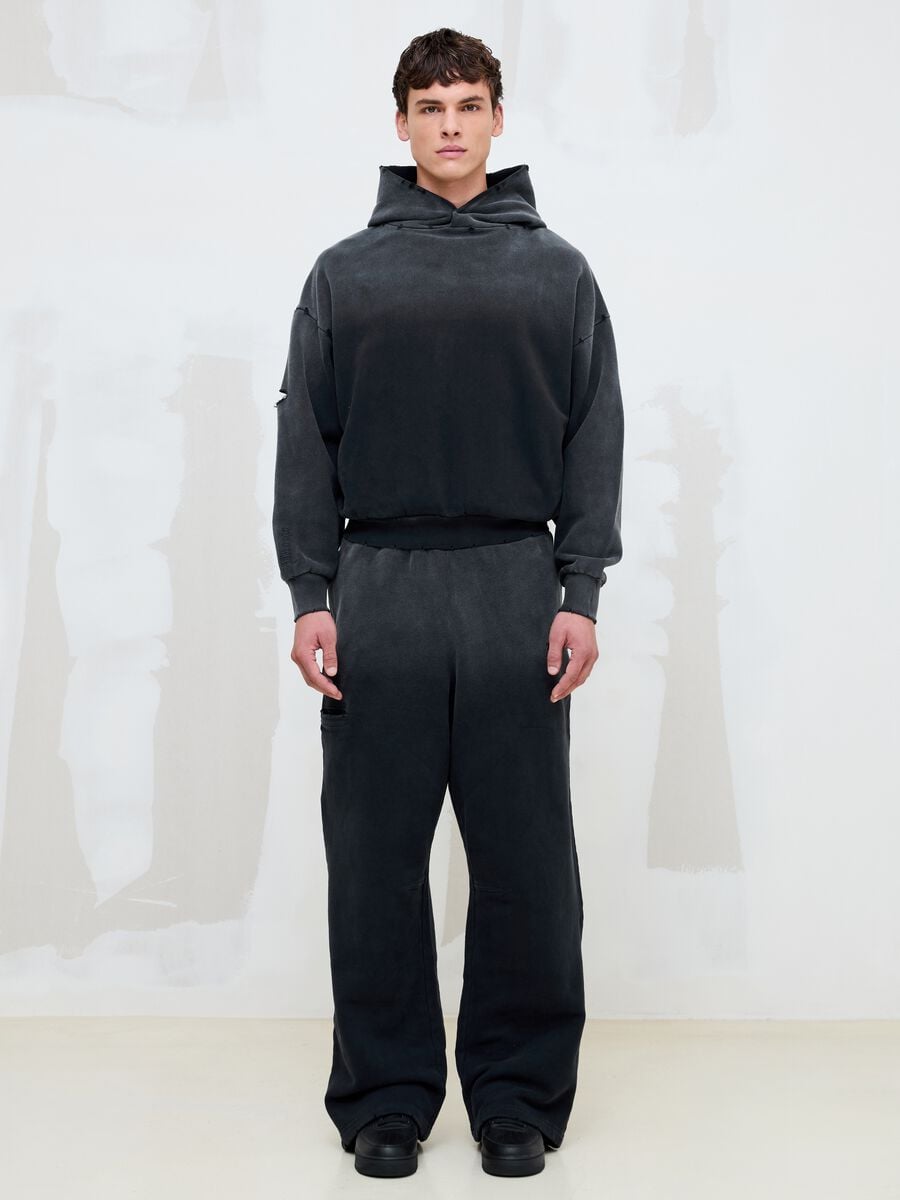 Sunfaded Black Sweatpants_4