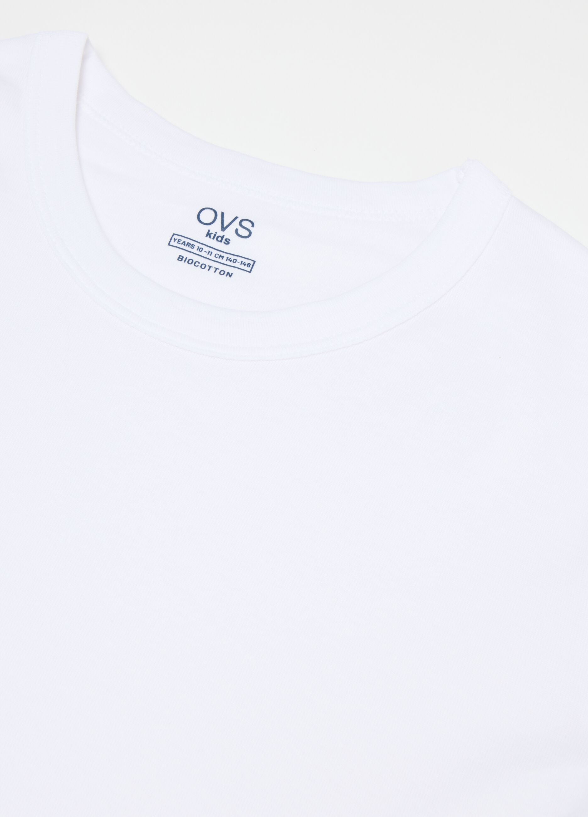 White T-shirt Twin Pack for Boys