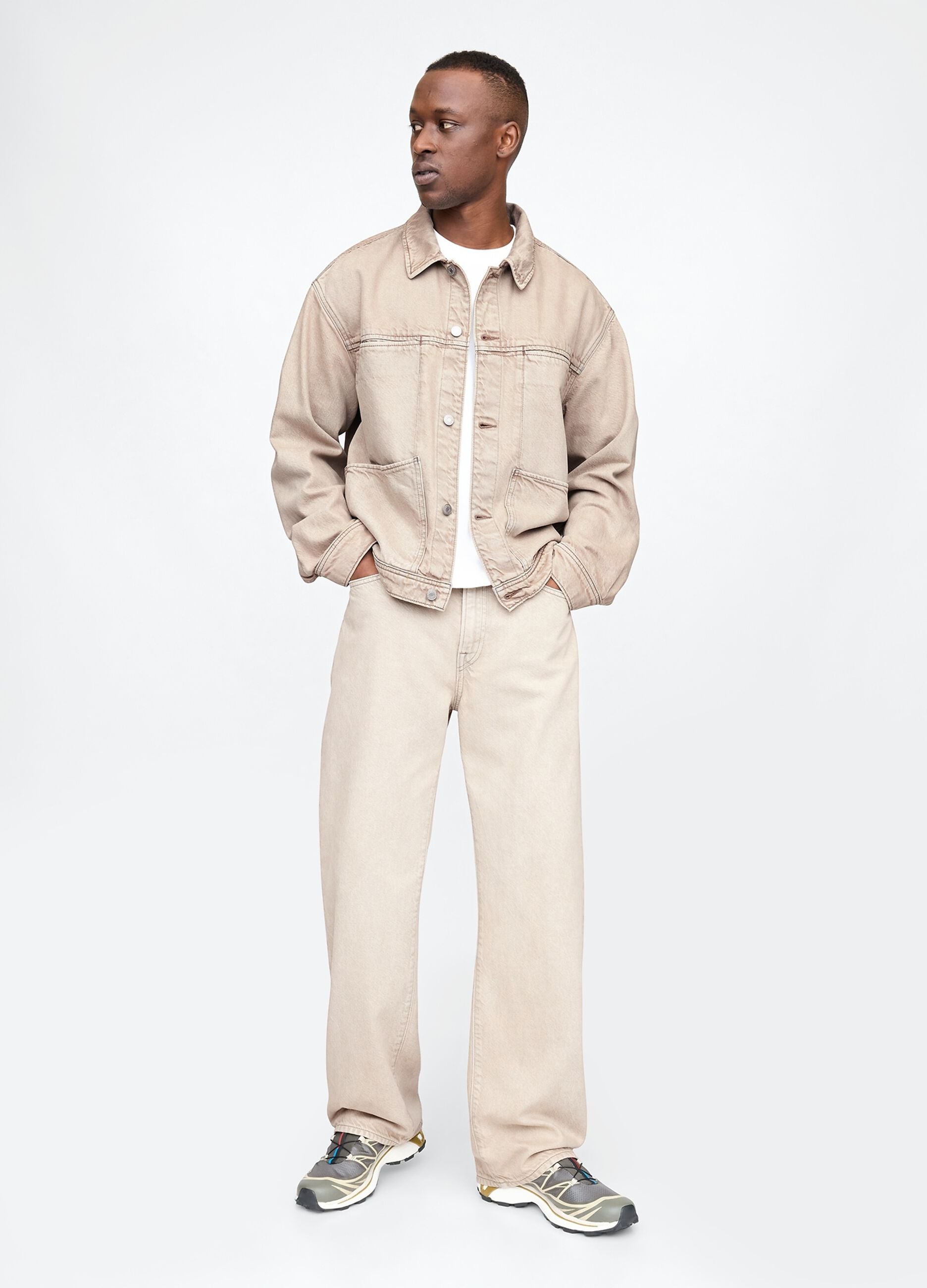 Gap Beige Denim Jacket