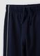 Pantaloni jogger blu in puro cotone organico comfort fit per bambino_2