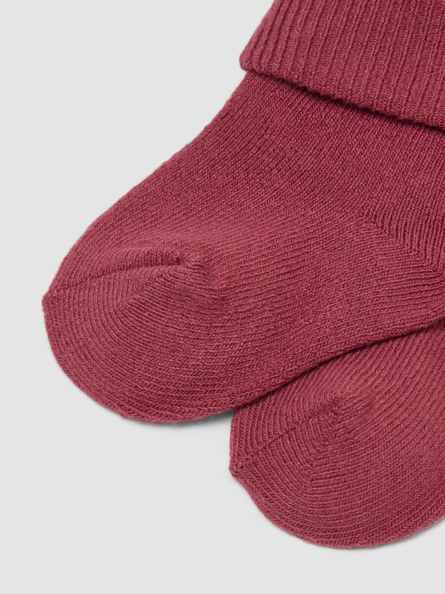 3-pack of multicolour organic cotton ankle socks for baby girls and girls_1
