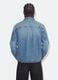 Blue denim shirt in pure cotton, regular fit_3