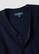 Blue viscose-blend V-neck cardigan, regular fit_2