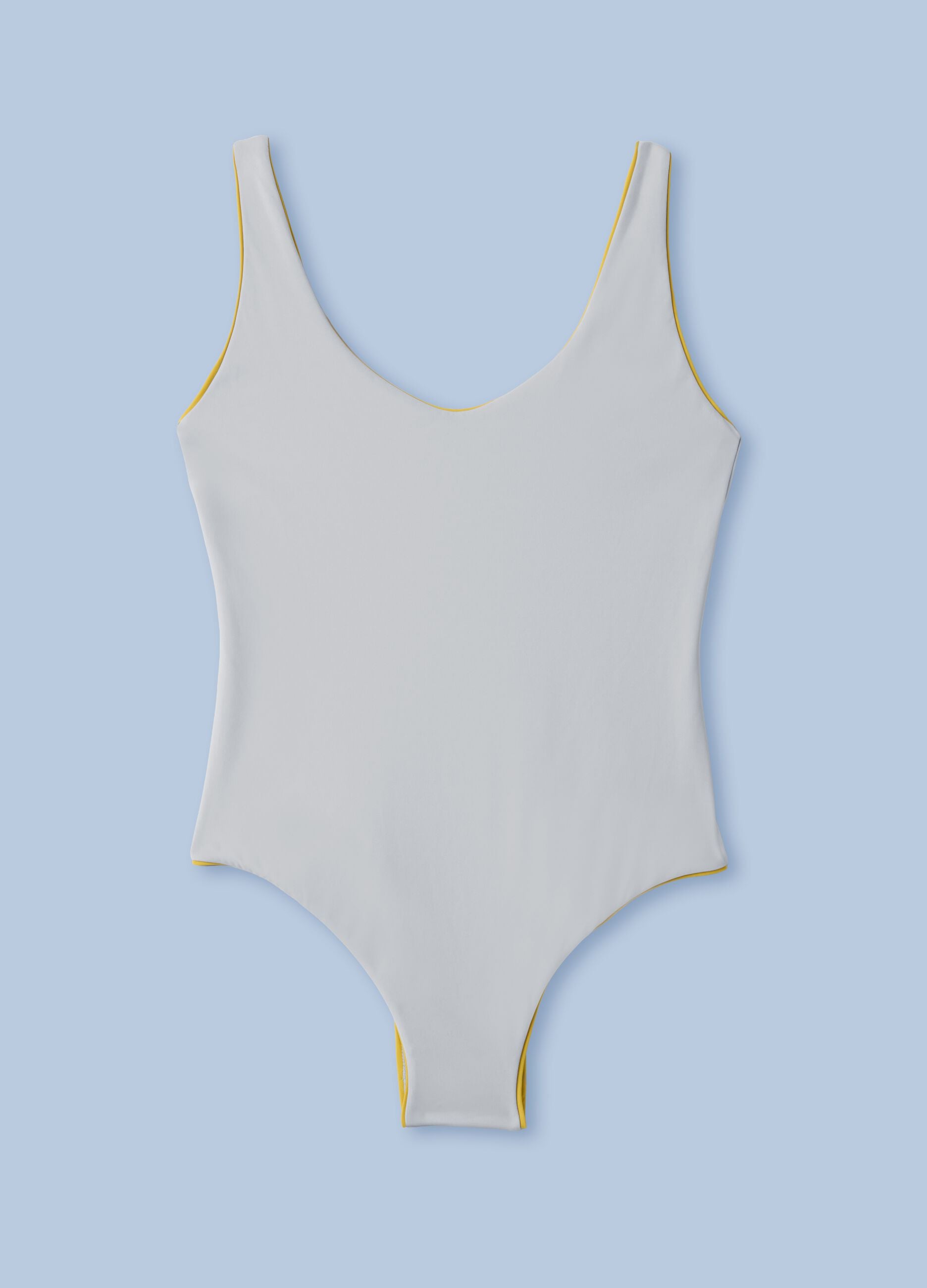 ALTAVIA SAILING grey one-piece swimsuit in stretch fabric