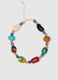 Multicolour resin necklace with adjustable clasp_0