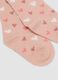 3-pack of long pink socks in stretch organic cotton_2