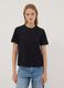 The Iconic Tee relaxed-fit black pure cotton short-sleeve T-shirt_2