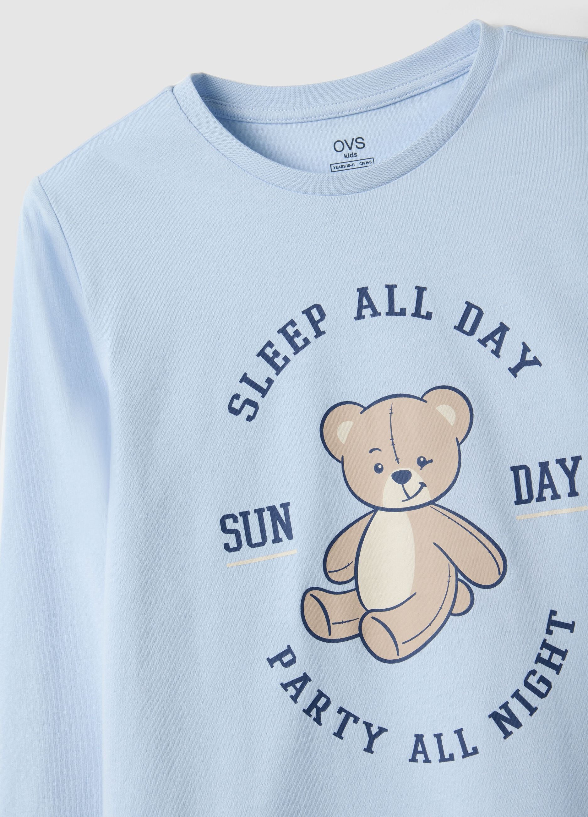 Blue Organic Cotton Pyjamas