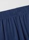 Blue crew neck long sleeve pyjamas in pure cotton regular fit_5