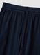 Blue organic cotton pyjama shorts_6