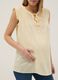 Yellow maternity blouse in pure cotton_3