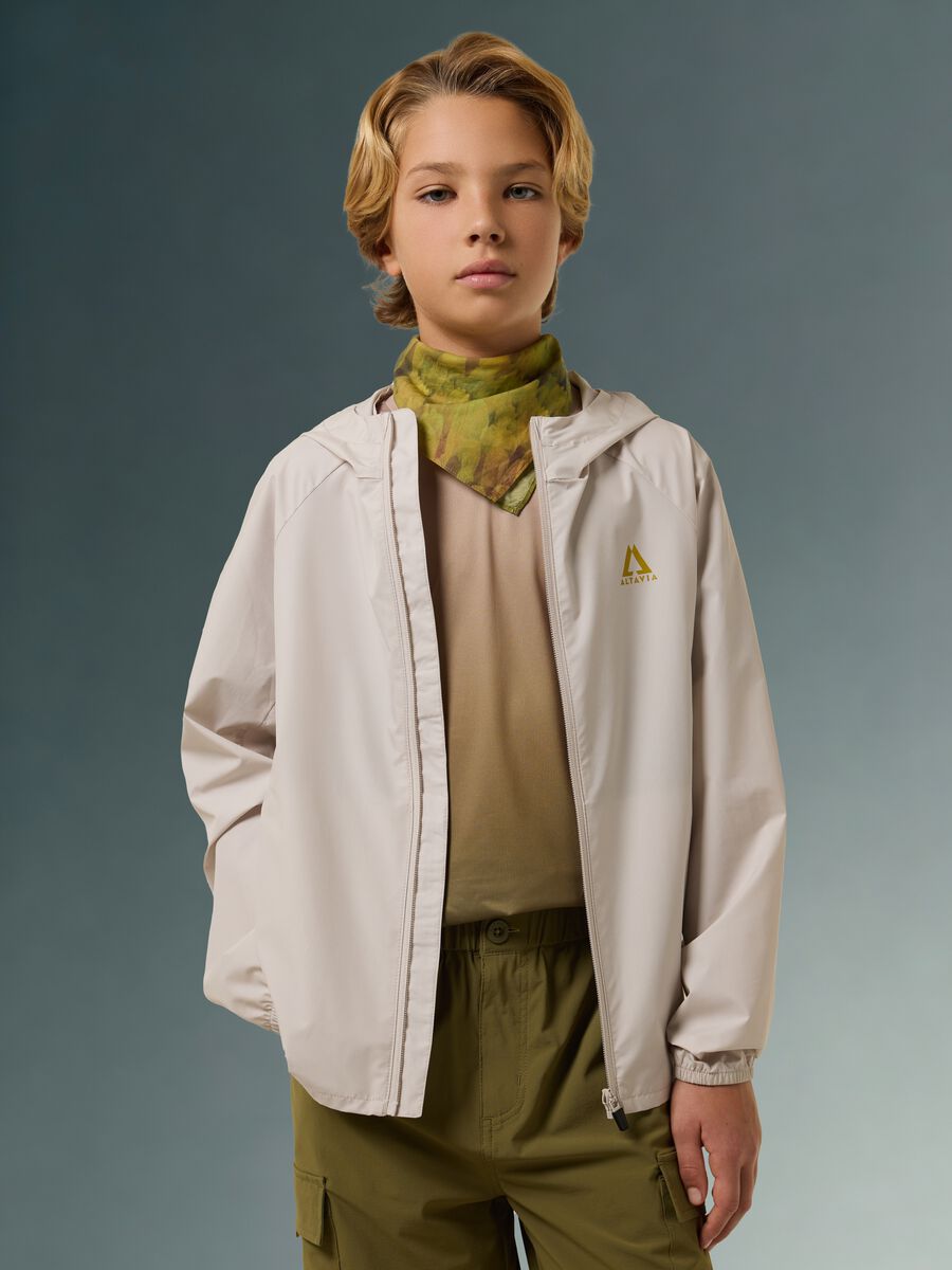 ALTAVIA WINDPROOF JACKET WITH DEBORAH COMPAGNONI_1