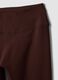 Brown high-waisted breathable stretch leggings ALTAVIA STUDIO_7