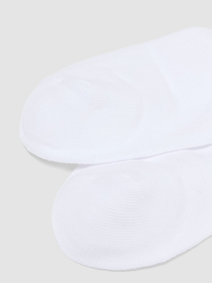 3-pack of white cotton-blend socks_2
