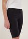 Girls&rsquo; black skinny cycling shorts in stretch cotton_2