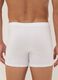 Bipack di boxer midi bianchi in cotone Supima elasticizzato_2