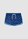 Costume boxer blu con stampa barchette per bimbo_0