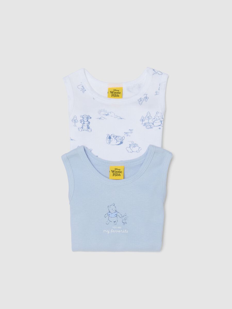 Bipack body in puro cotone multicolor da neonato con Winnie-The-Pooh_3