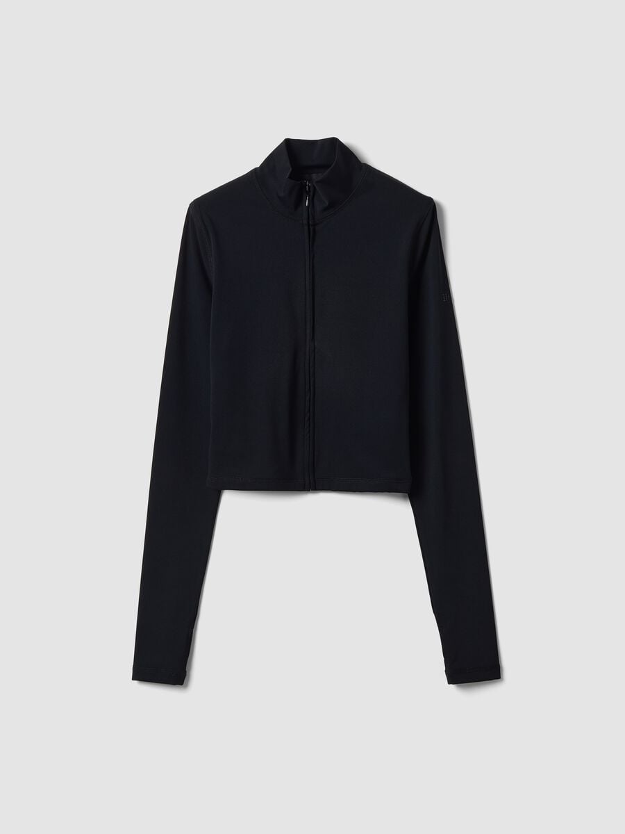 Black Fitted Full-Zip_1
