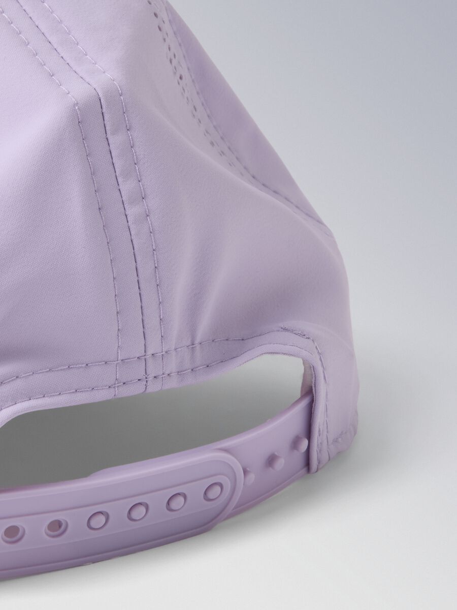 ALTAVIA COURT purple sports cap in stretch fabric with visor_2