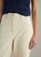 Straight Beige Stretch Cotton Chino Trousers_3
