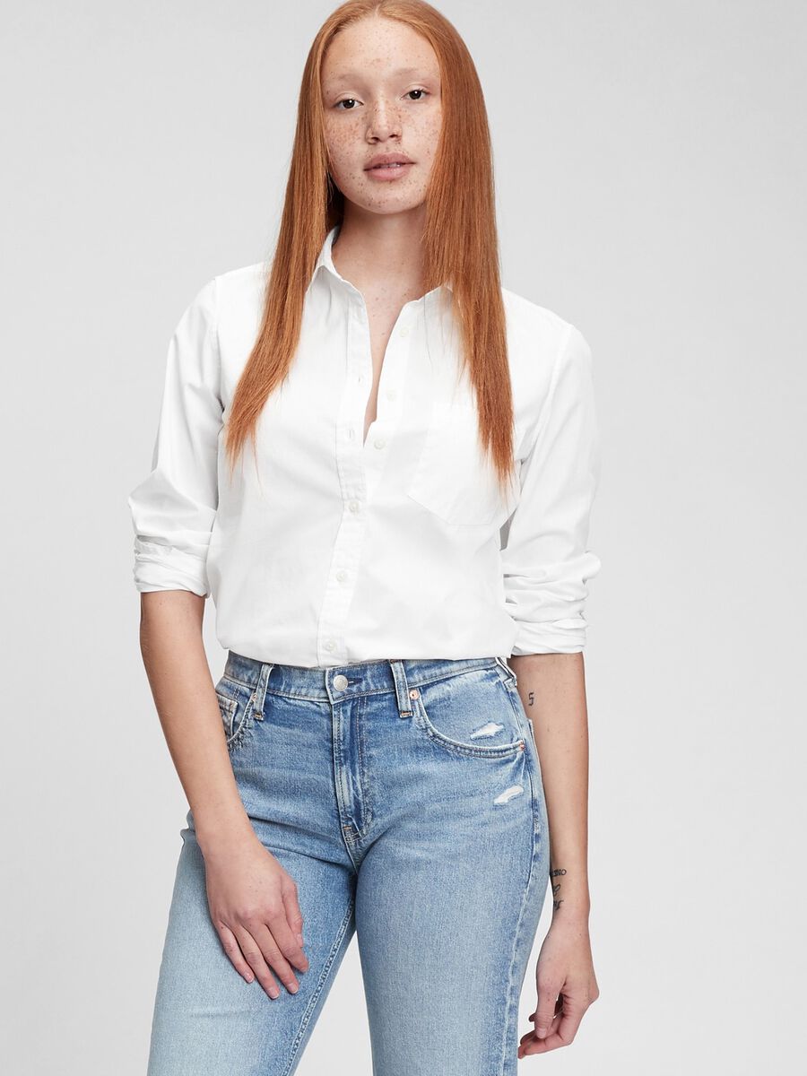 Cotton shirt with pocket_0