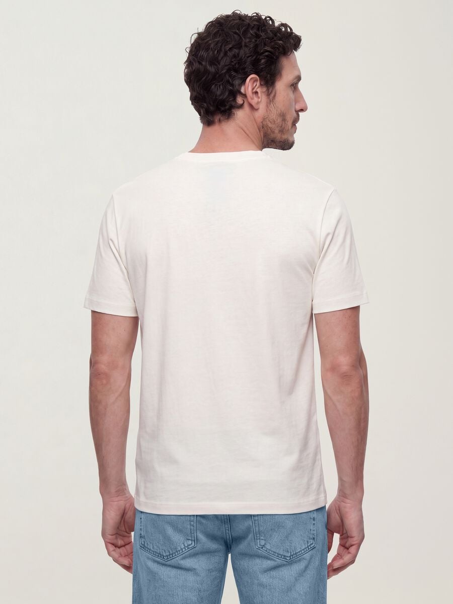 The Iconic Tee white pure cotton regular-fit short-sleeve T-shirt_2