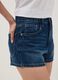 Blue shorts in pure cotton_3