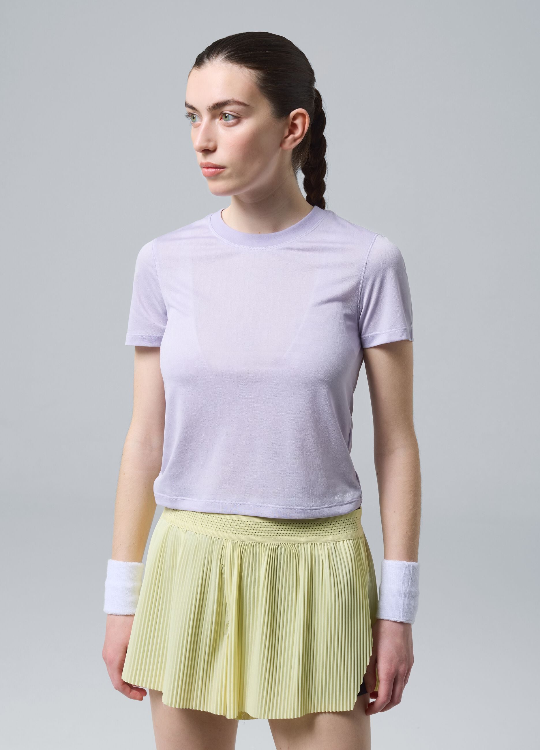 Purple technical sports T-shirt ALTAVIA COURT