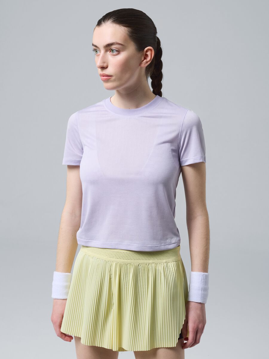 T-shirt tecnica sportiva viola ALTAVIA COURT_1