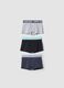 3-pack of multicolour midi boxer shorts in stretch organic cotton_0