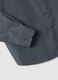 Grey pure cotton regular fit easy iron shirt_5