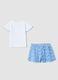 Girls&rsquo; multicolour stretch cotton set with The Aristocats print_1