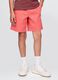 Orange shorts in stretch cotton_1