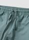 Light blue pure cotton shorts with elasticated waistband_2